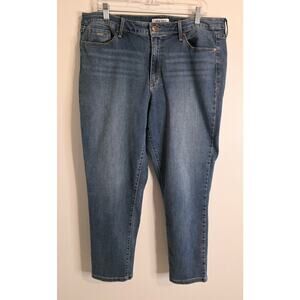 Nine West Gramercy Crop Jeans Women's Size 16 25" Inseam 36" Waist Casual Vacay